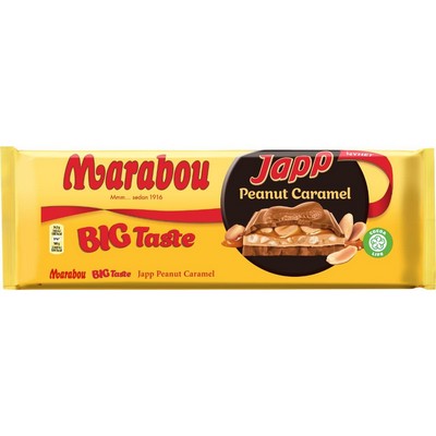 Арахис в карамели и молочном шоколаде Marabou Japp Peanut Caramel 276 гр