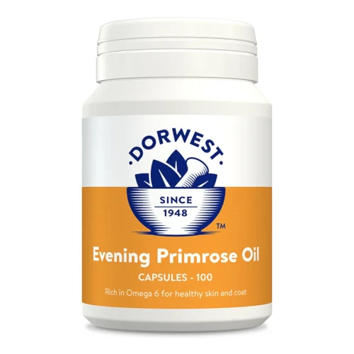 Масло примулы вечерней Dorwest Herbs 100 капс для домашних животных