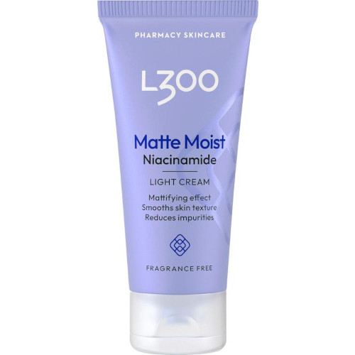 Матирующий увлажняющий крем с ниацинамидом, легкий L300 Matte Moist Niacinamide Light cream 60 мл