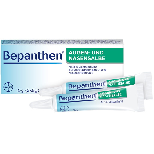 Мазь для глаз и носа Бепантен BEPANTHEN Augen- und Nasensalbe 10 гр