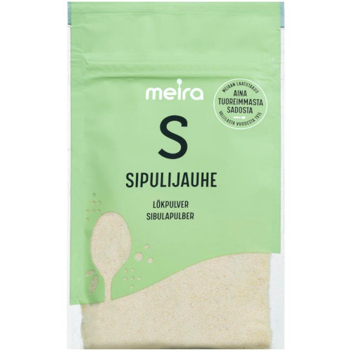 Приправа луковый порошок Meira Sipulijauhe, 30 гр