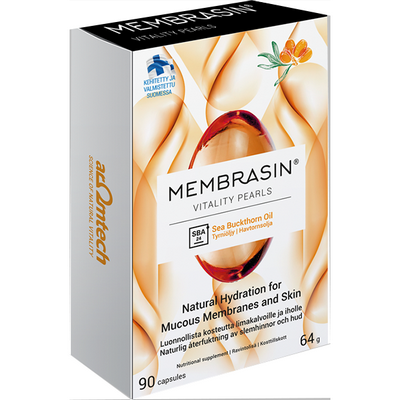 Комплекс для увлажнения кожи Membrasin Vitality Pearls, 90 капс