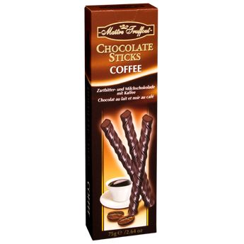 Шоколадные палочки с кофейным вкусом Maître Truffout Chocolate Sticks Coffe