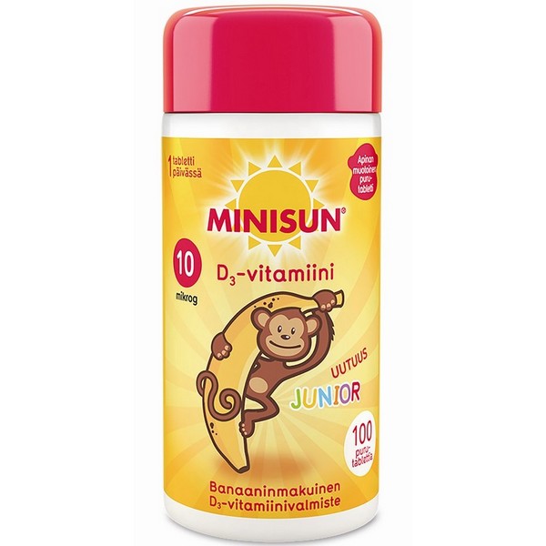 Minisun_D3 витамин д детский из Финляндии