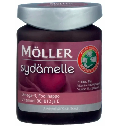 Moller Syd melle. Moller для сердца. 76 капсул