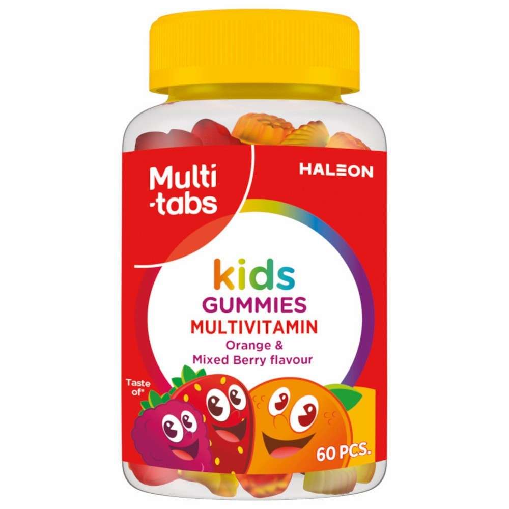 Витаминный комплекс для детей Multi-Tabs Kids Gummies monivitamiinivalmiste 60 шт фруктово-ягодный