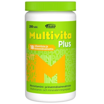 Витаминно-минеральный комплекс Multivita Plus, 100 табл