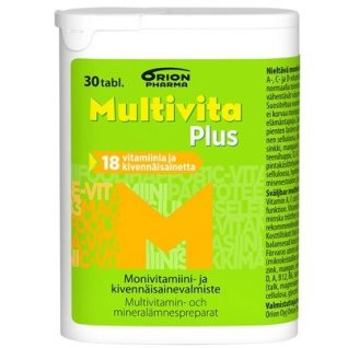 Витаминно-минеральный комплекс Multivita Plus, 30 табл