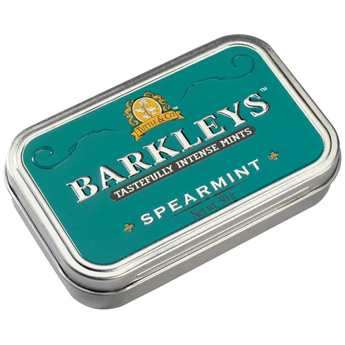 Мятные леденцы в металической баночке Barkley`s Spearmint, 50 гр