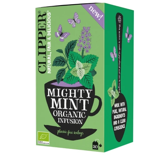 Мятный чай Clipper Mighty Mint Luomu 20 пакетиков