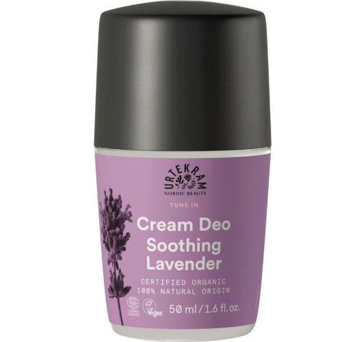 Натуральный дезодорант без спирта, без алюминия URTEKRAM luomu Soothing Lavender, 50 мл