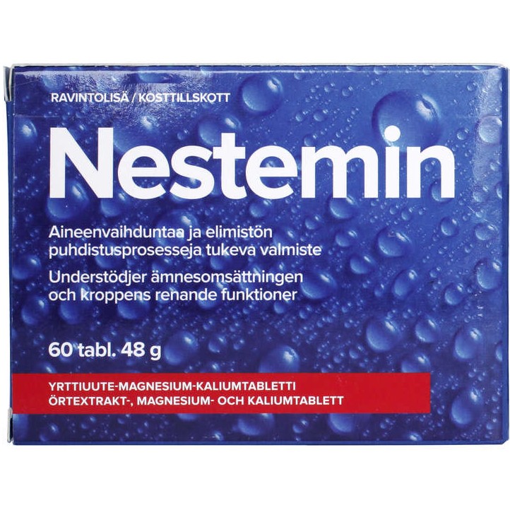 Калий, магний и растительные экстракты Nestemin 60 табл