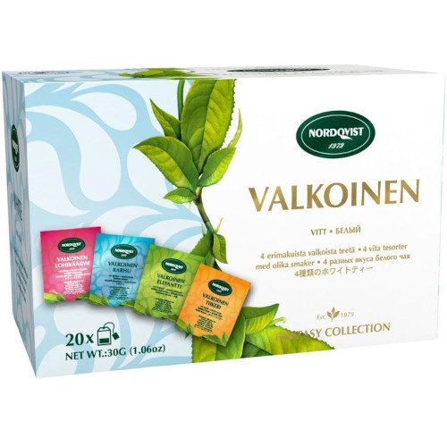 Коллекция белого чая Nordqvist Valkoinen, 20 пак