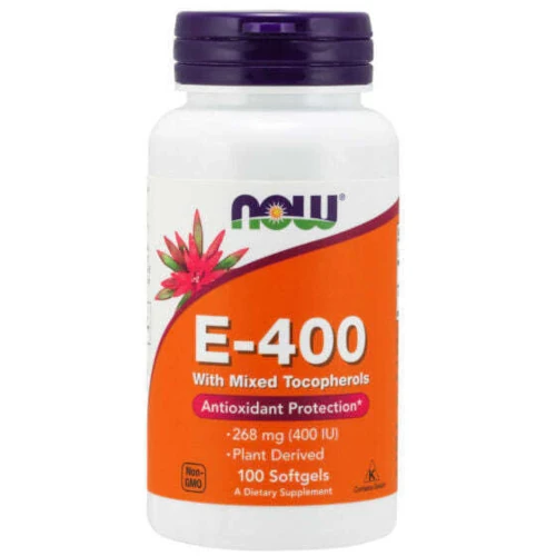 Витамин Е Now Foods E-400, 100 капс