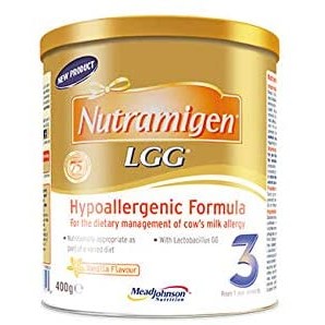 Детская смесь NUTRAMIGEN 3 LGG (Нутрамиген гипоаллергенный), 400 гр от 1 года