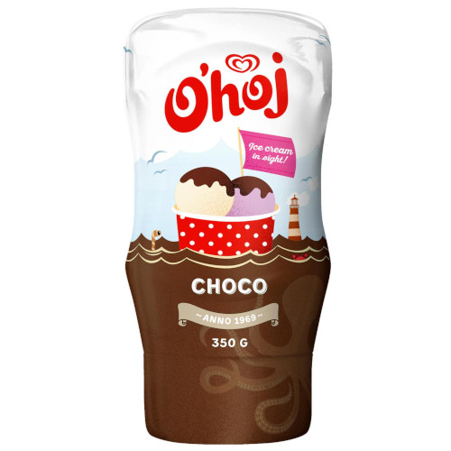 Шоколадный соус десертный O’hoj Chokolade, 350 гр