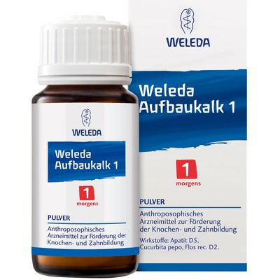 Ауфбаукальк средство для усвоения кальция Weleda Aufbaukalk 1 порошок, 45 гр