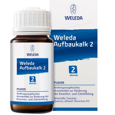 АУФБАУКАЛЬК СРЕДСТВО ДЛЯ УСВОЕНИЯ КАЛЬЦИЯ WELEDA AUFBAUKALK 2 ПОРОШОК, 45 ГР