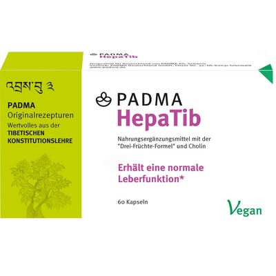 Средство для защиты и очистки печени Padma HepaTib капсулы, 60 шт.