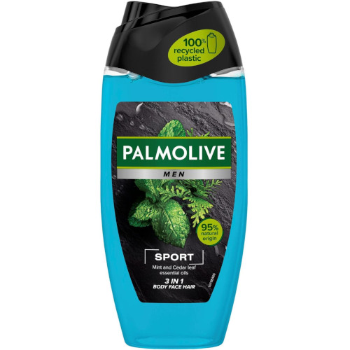 Гель для душа мужской с освежающим ароматом Palmolive Men Sport 3в1, 250 мл