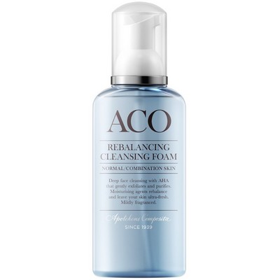 Пенка для умывания с AHA кислотами ACO Rebalancing Cleansing Foam 150 мл