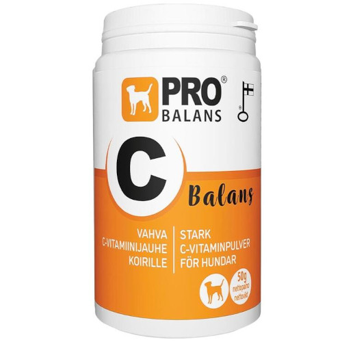 Витамин С для собак Probalans C-balans C-vitamiinijauhe koirille, 50 гр