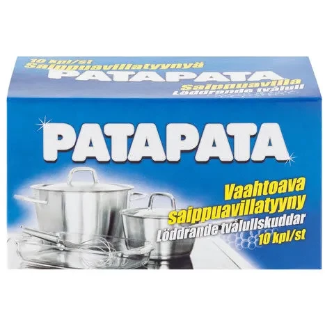 Промыленные металлические губки PataPata 10 шт.