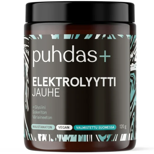 Восстановитель электролитов Puhdas Elektrolyyttijauhe без вкуса, 120 гр