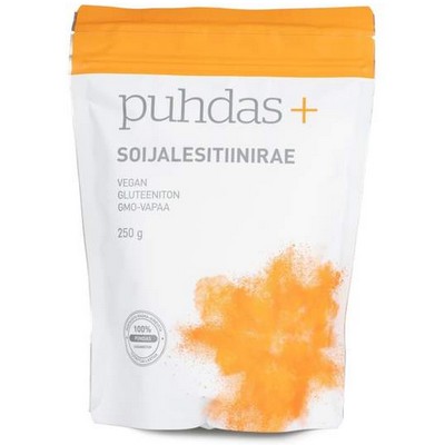 Соевый лецитин в гранулах Puhdas+ Soijalesitiinirae, 250 гр