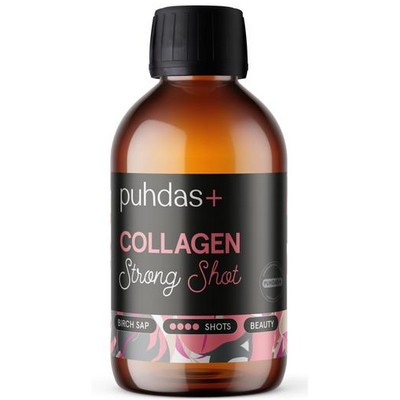Коллагеновый напиток Puhdas+ Collagen Strong Shot, 200 мл