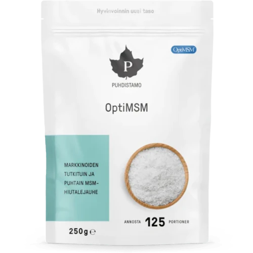 Биодобавка для суставов Puhdistamo OptiMSM, 250 гр