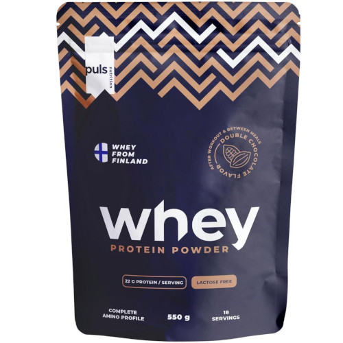 Протеиновый порошок со вкусом шоколада Puls WHEY, 550 гр