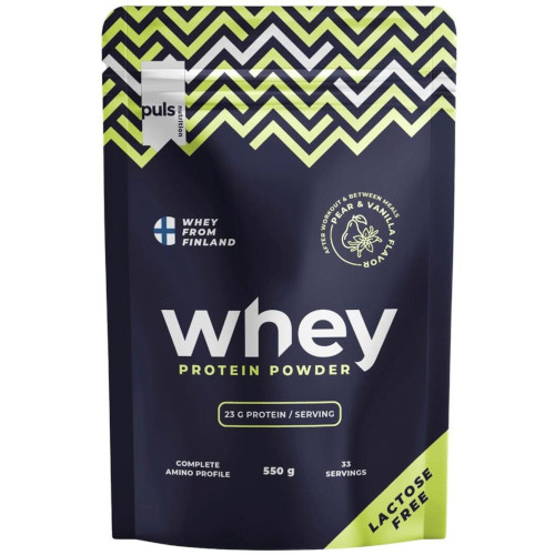Протеиновый порошок со вкусом груша-ваниль Puls WHEY, 550 гр