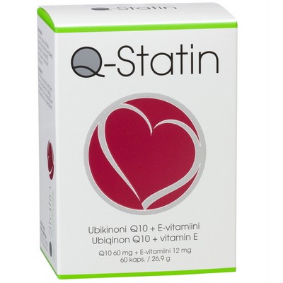 Убихинон и витамин Е Q-Statin 60 капсул