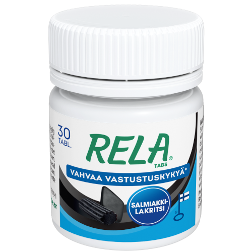 Молочно-кислые бактерии Rela Tabs salmiakki вкус лакрицы, 30 табл