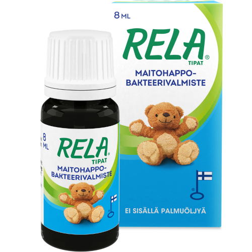 RELA drops. Кисломолочные бактерии. Капли. 8 мл.