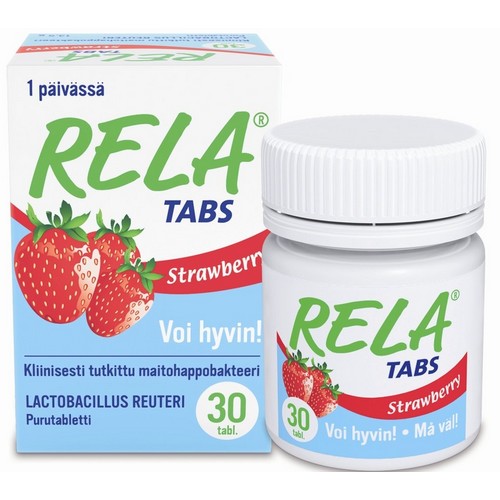 RELA молочно-кислые бактерии (клубника) 30 табл.
