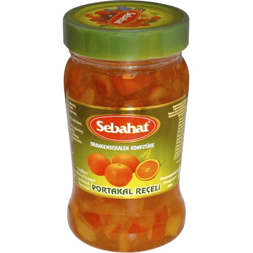 Варенье из апельсина ( с цедрой) Sebahat Appelsiinihillo 360 гр
