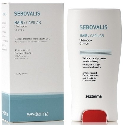 Антибактериальный шампунь Sesderma Sebovalis Shampoo, 200 мл