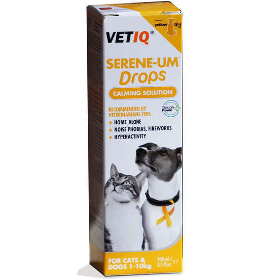 Успокоительные капли для собак и кошек Serene-UM Drops, 100 мл