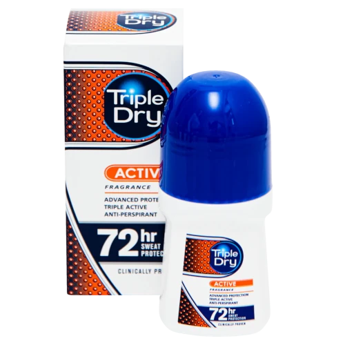 Шариковый антиперсперант для мужчин Triple Dry Active Men Roll-on 50 мл