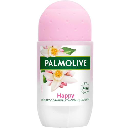 Шариковый антиперспирант без спирта Palmolive Happy, 50 мл