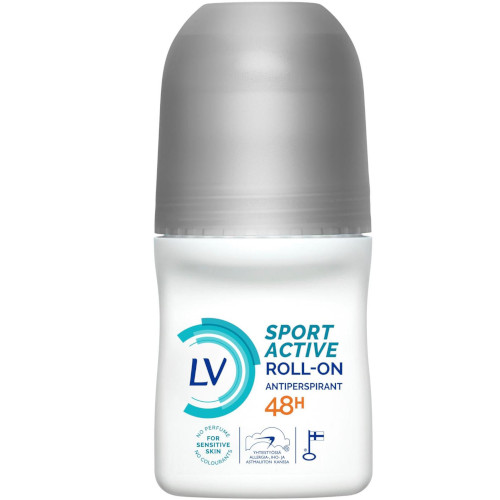 Шариковый антиперспирант для чувствительной кожи LV Active Sport 48ч, 50мл
