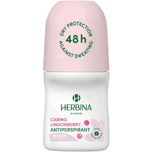 Шариковый антиперспирант Herbina Caring Lingonberry 50 мл
