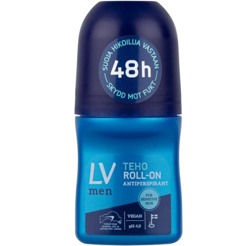 Шариковый гипоаллергенный антиперспирант LV Teho Men 60 мл