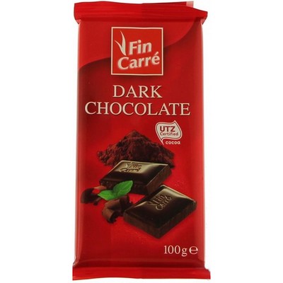Тёмный шоколад Fin carre dark chocolate