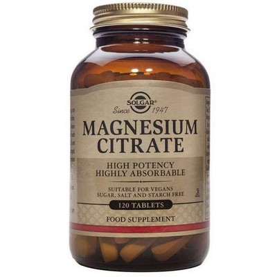 Магния цитрат Солгар Solgar Magnesium Citrate, 120 табл