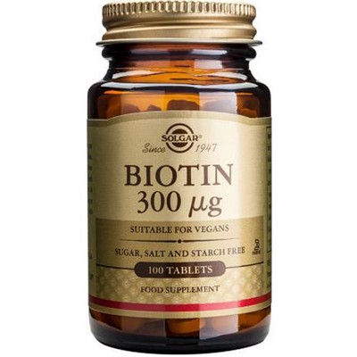 solgar_biotin биотин солгар витамин для волос и ногтей