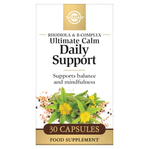От усталости и утомления Solgar Ultimate Calm Daily Support, 30 капс