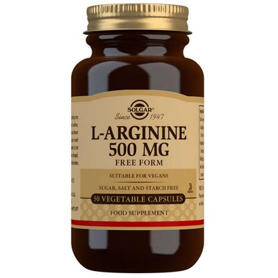 Аминокислота L-аргинин Солгар Solgar L-Arginine, 50 капсул
